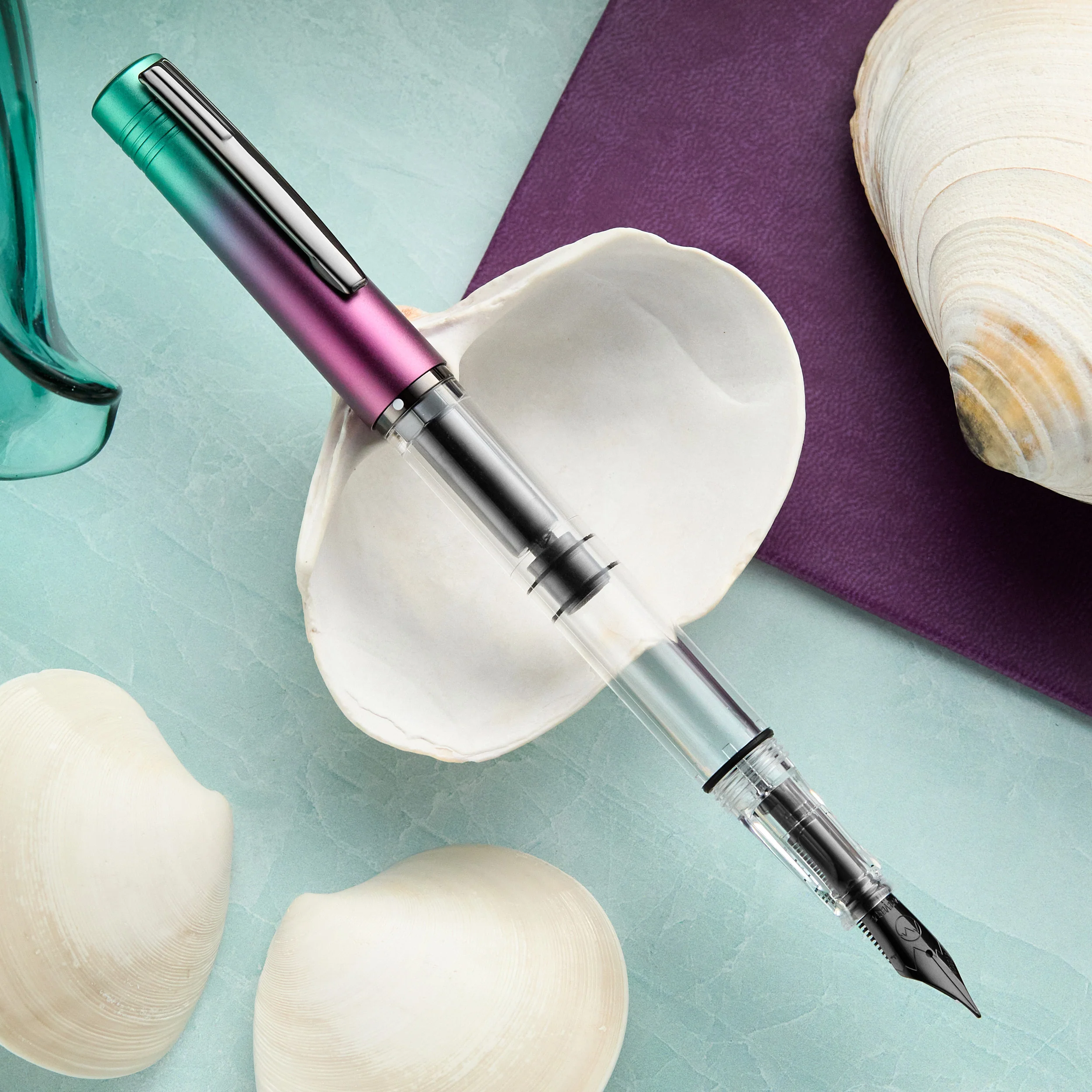Monteverde MP1 Collectible Fountain Pen - Mermaid Tales (Limited Edition) - Image 3