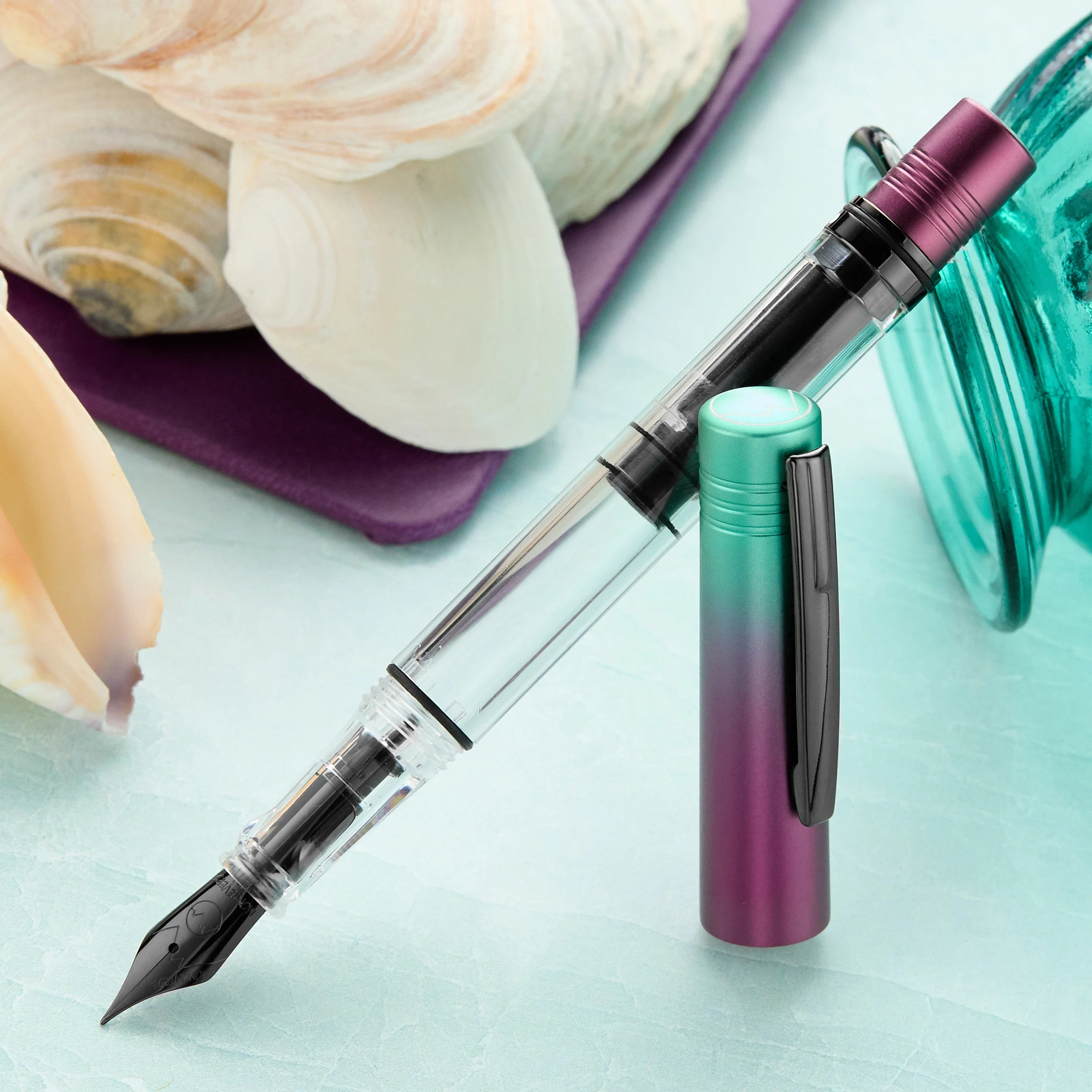Monteverde MP1 Collectible Fountain Pen - Mermaid Tales (Limited Edition) - Image 5