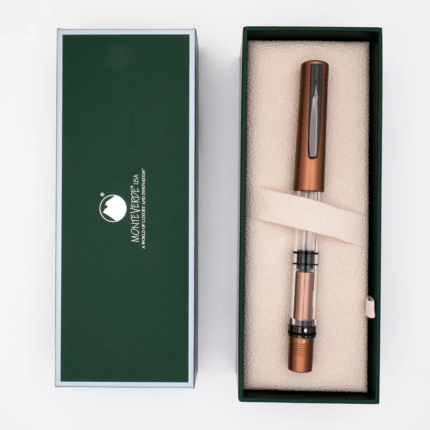 Monteverde MP1 Collectible Fountain Pen - Mocha Mousse (Special Edition) - Image 11