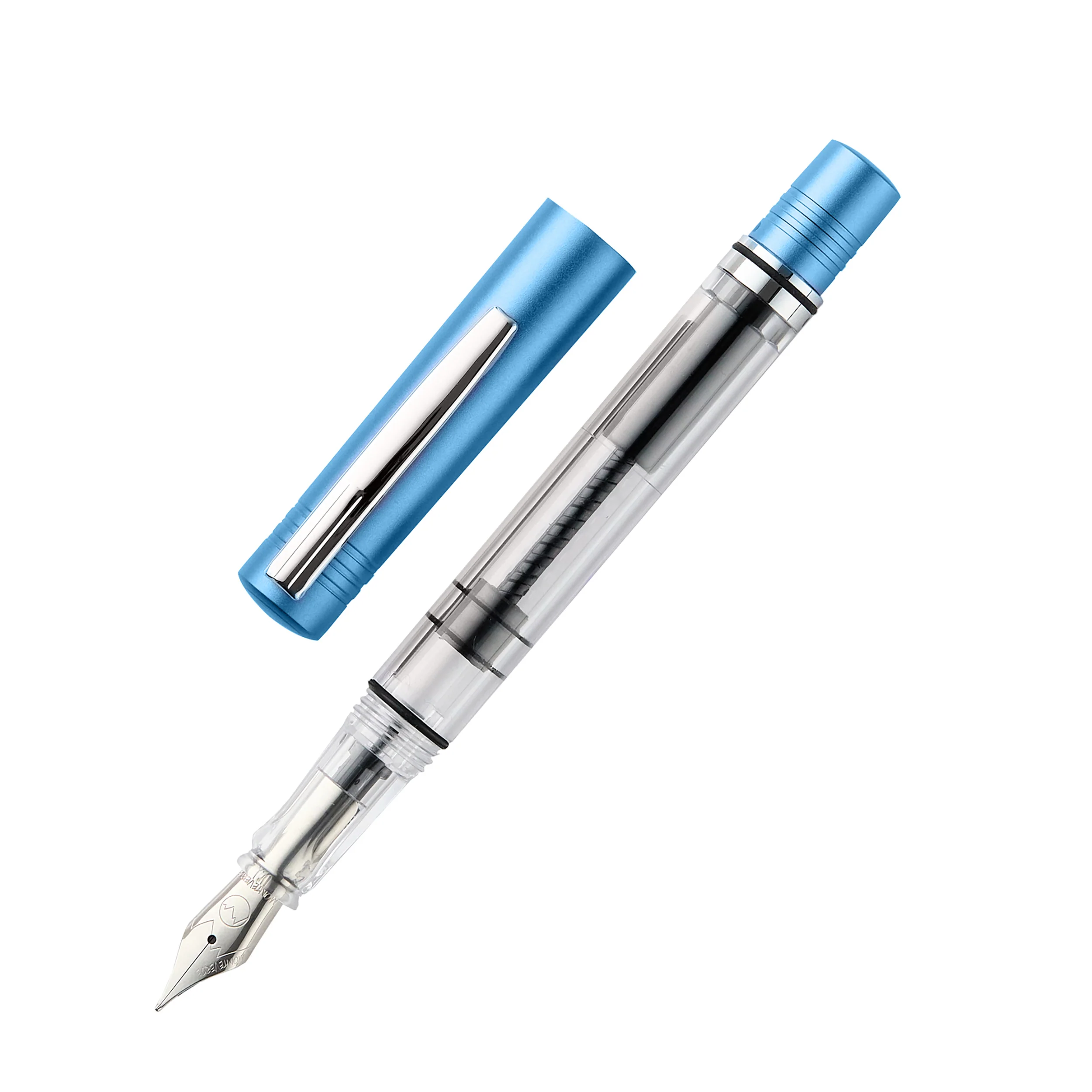 Monteverde MP1 Collectible Fountain Pen - Bright Blue - Image 3