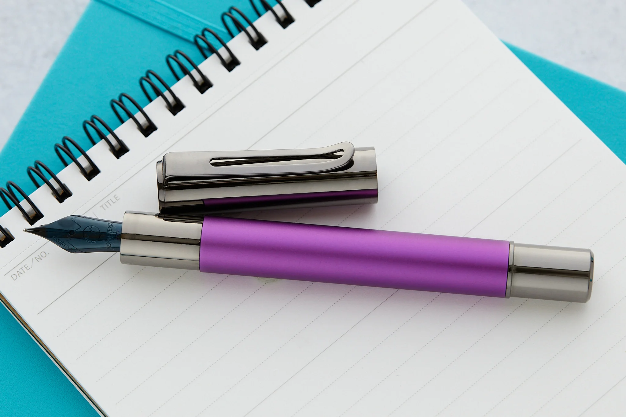 Monteverde Ritma Fountain Pen - Purple - Image 10