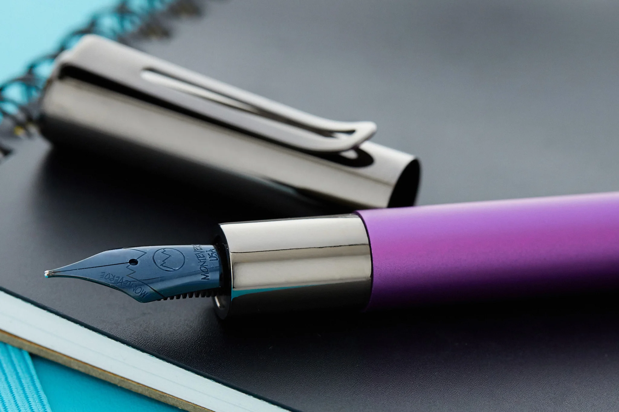 Monteverde Ritma Fountain Pen - Purple - Image 9