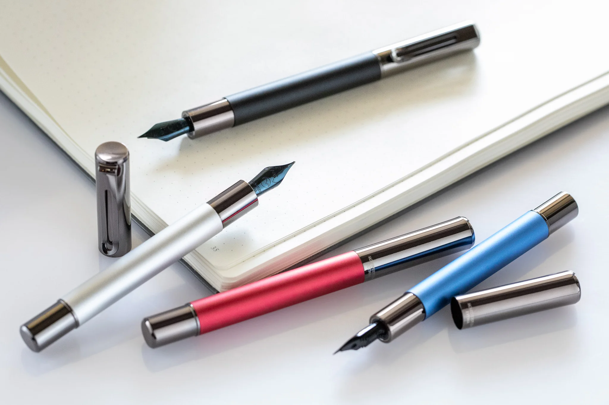 Monteverde Ritma Fountain Pen - Red - Image 7