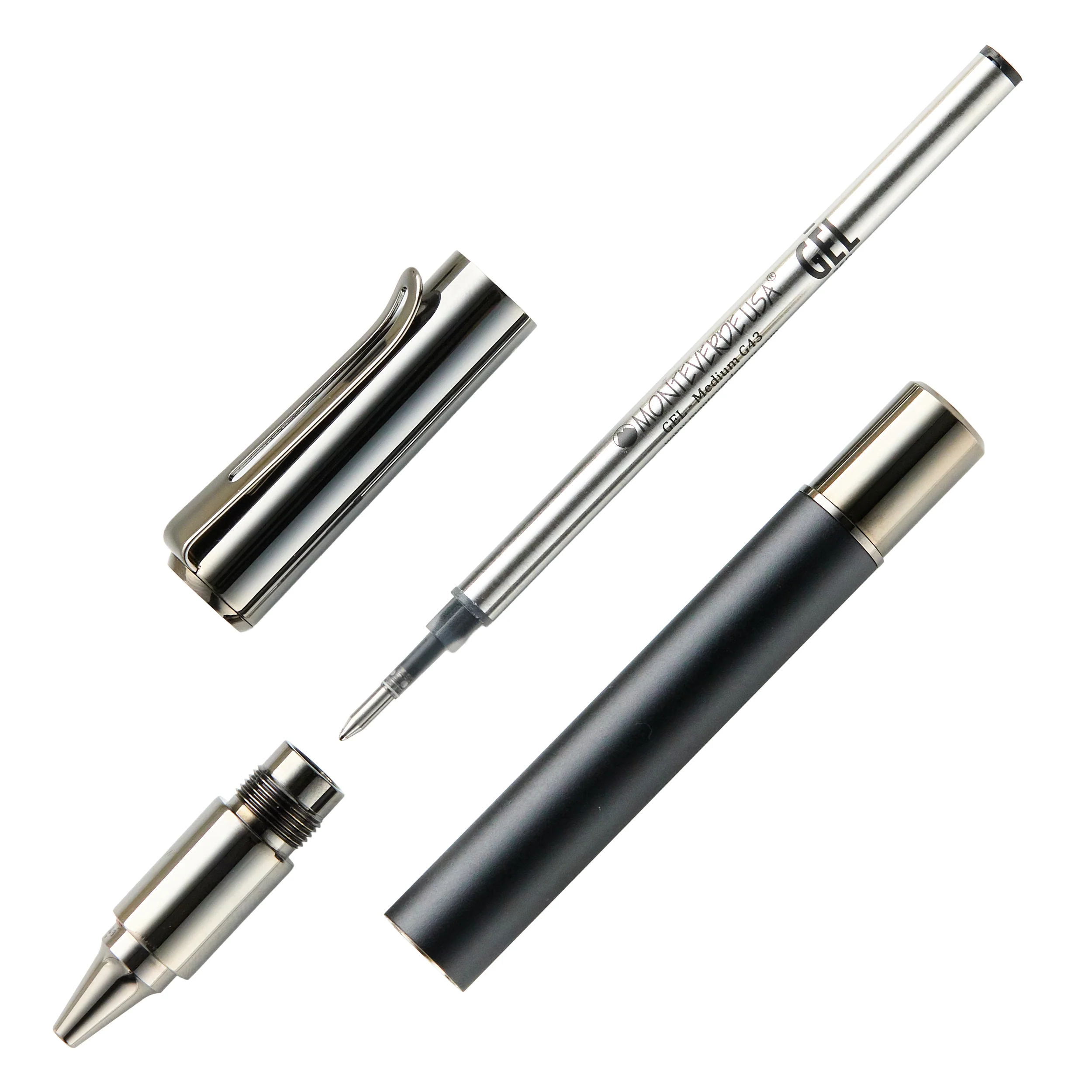 Monteverde Ritma Gel Rollerball Pen - Black - Image 3