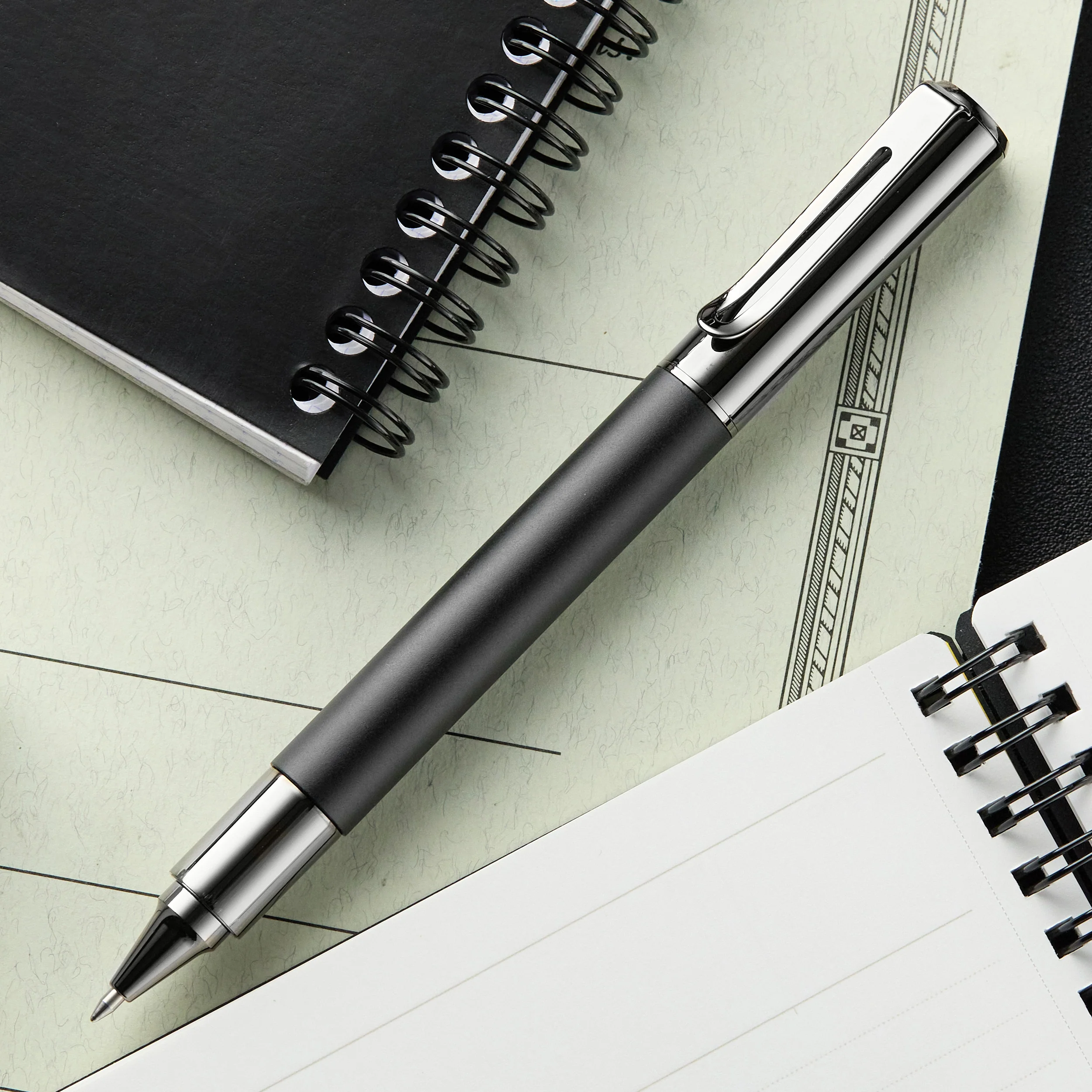Monteverde Ritma Gel Rollerball Pen - Black - Image 5