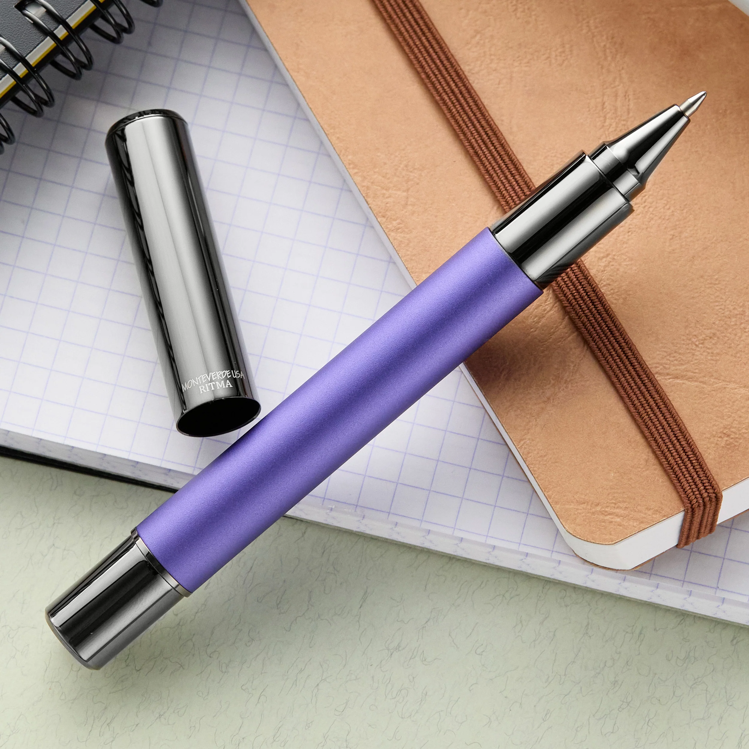 Monteverde Ritma Gel Rollerball Pen - Midnight Orchid (Special Edition) - Image 5
