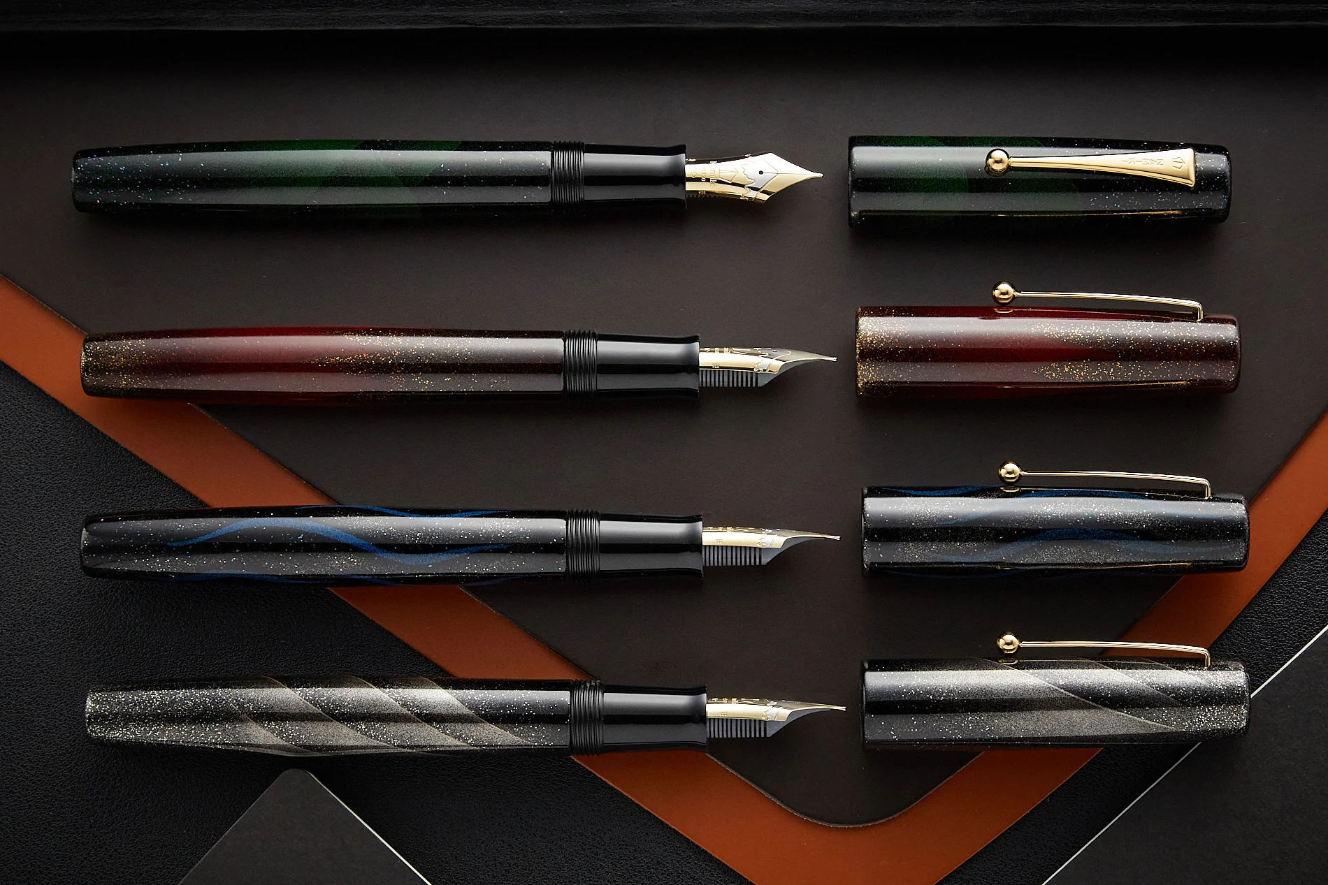 Namiki Aya Maki-e Fountain Pen - Tokiwa Green - Image 10
