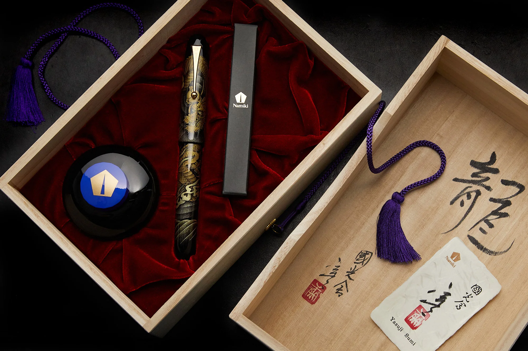 Namiki Emperor Chinkin Fountain Pen - Dragon - Image 6