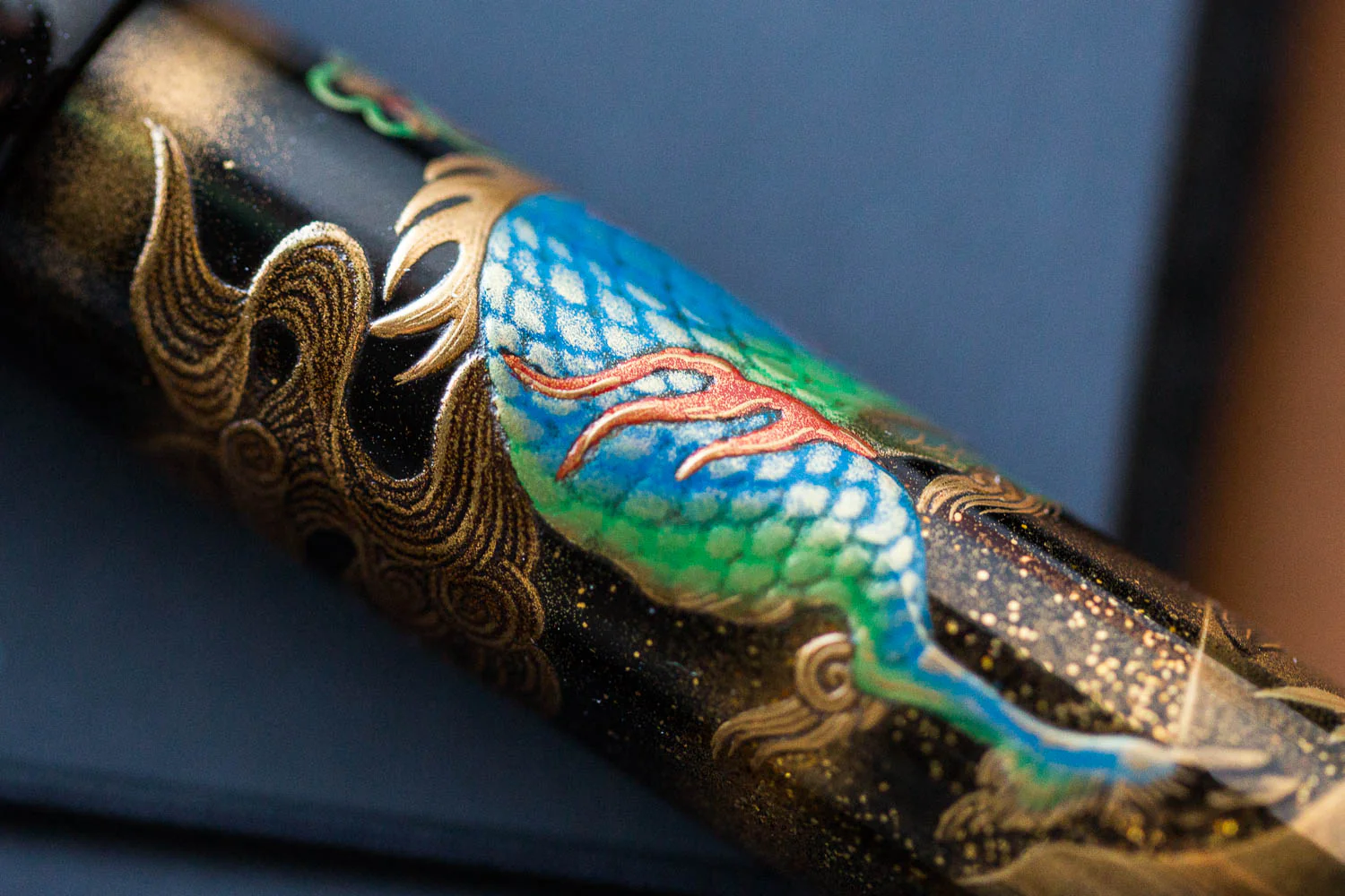 Namiki Emperor Maki-e Fountain Pen - Kylin - Image 8