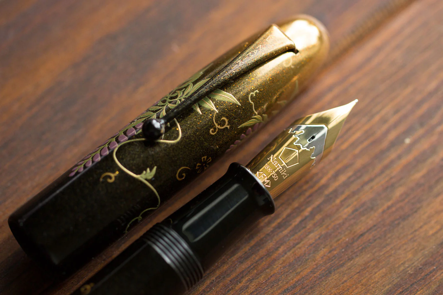 Namiki Emperor Maki-e Fountain Pen - Murasaki-Shikibu - Image 7