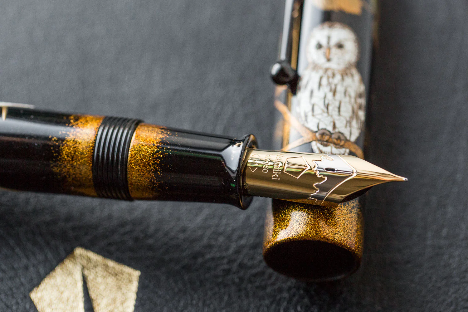 Namiki Emperor Maki-e Fountain Pen - The Owl - Image 7