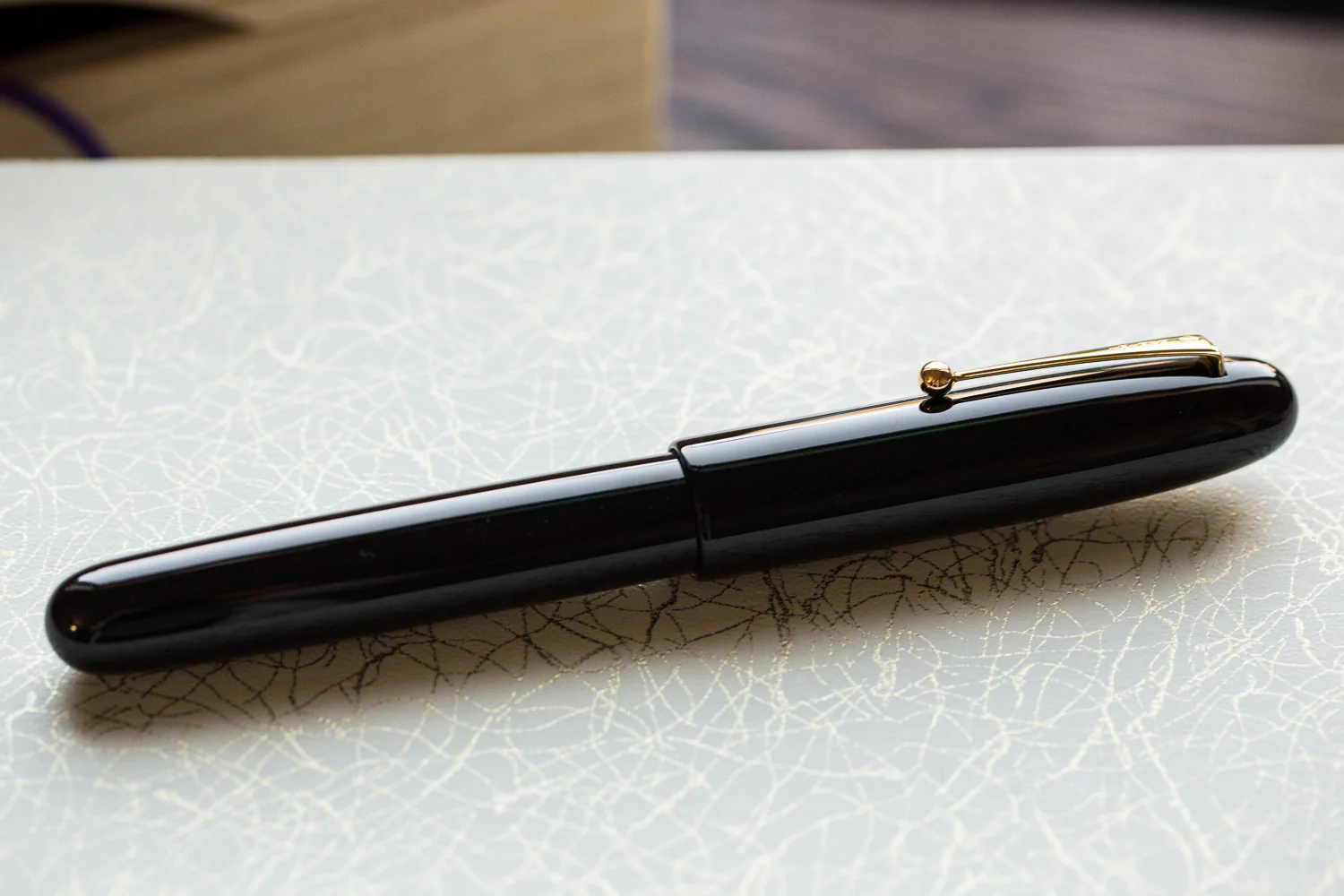 Namiki Emperor Urushi Fountain Pen - Black - Image 3