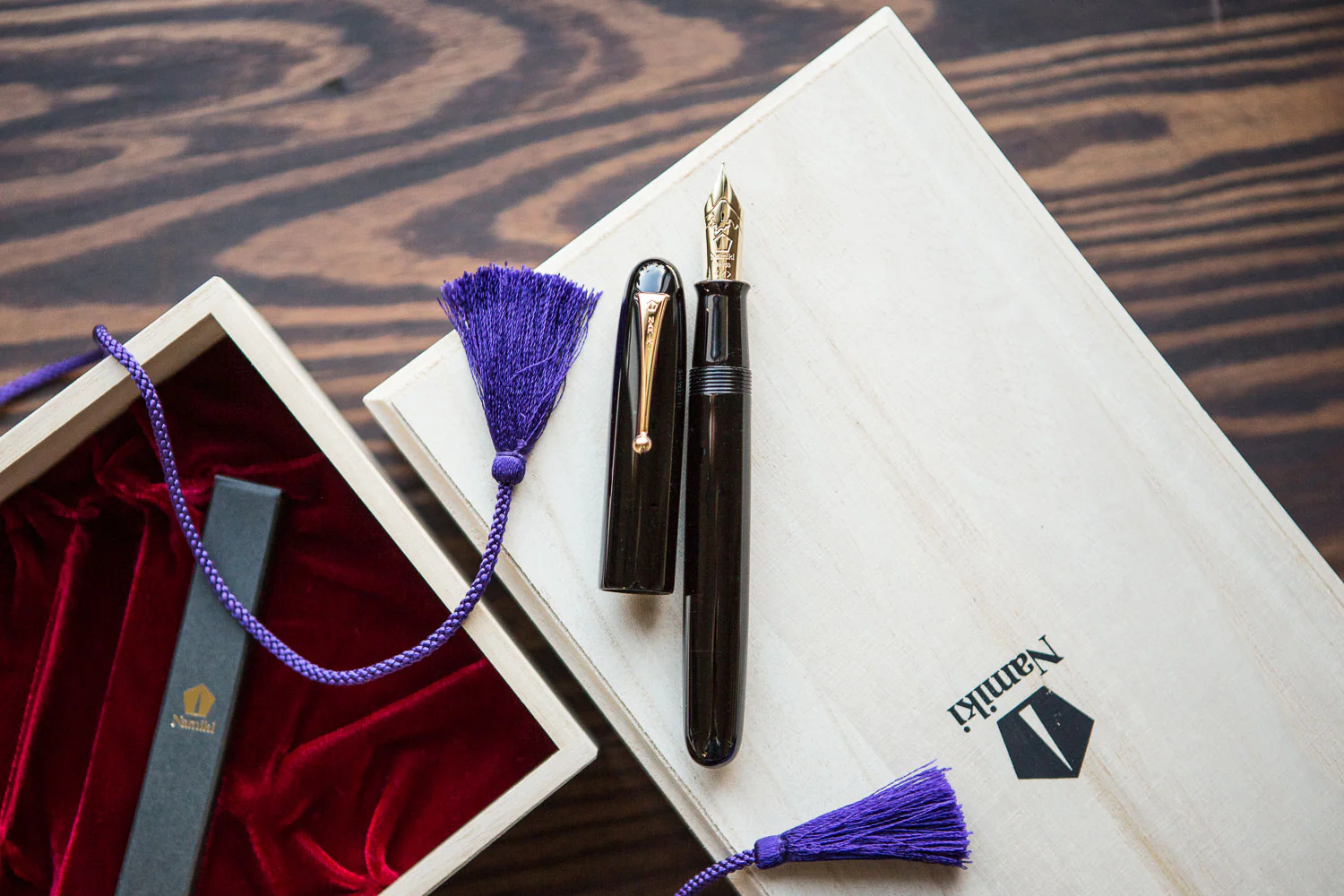 Namiki Emperor Urushi Fountain Pen - Black - Image 5