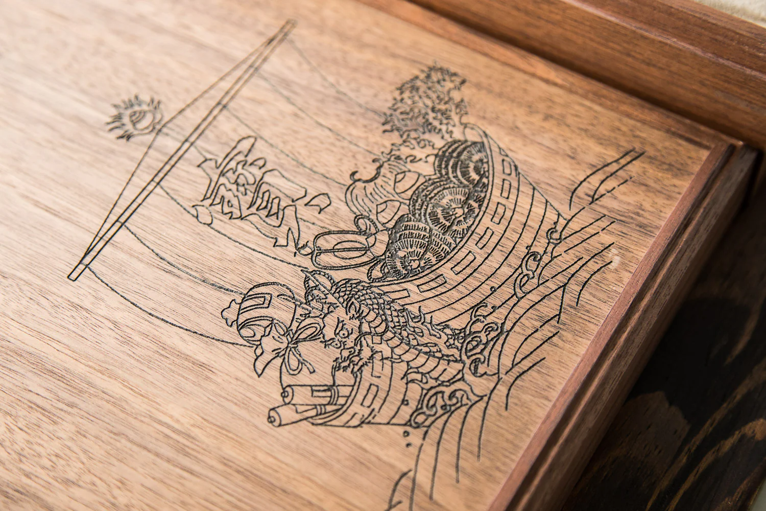 Namiki Yukari Fountain Pen - Seven Gods Bishamon-ten (100th Anniversary Limited Edition) - Image 15