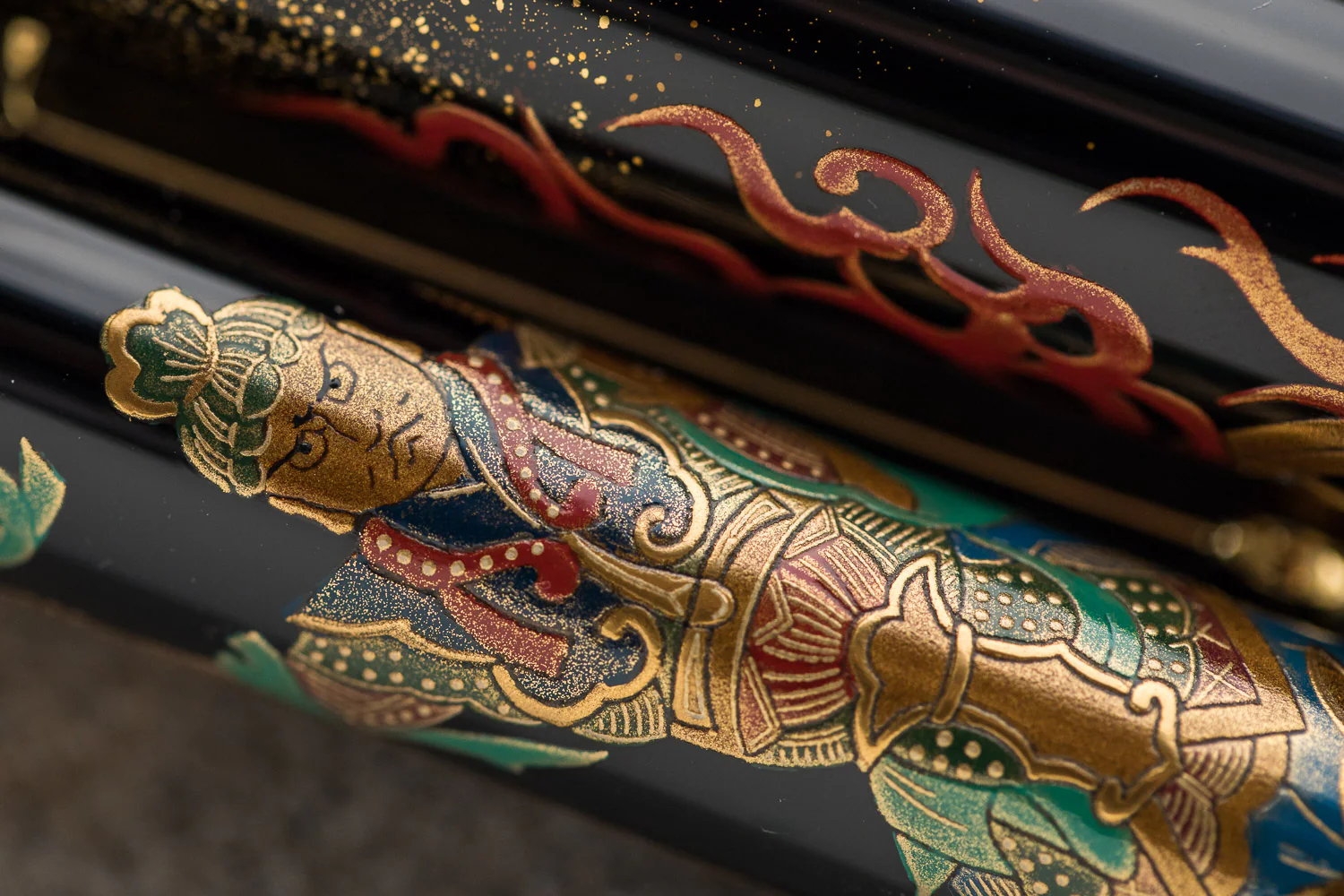 Namiki Yukari Fountain Pen - Seven Gods Bishamon-ten (100th Anniversary Limited Edition) - Image 7