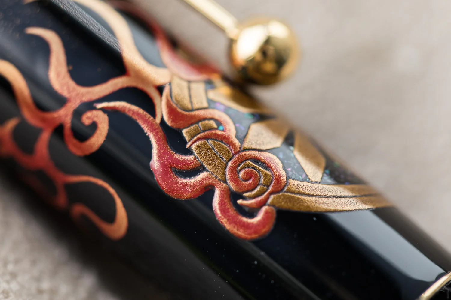 Namiki Yukari Fountain Pen - Seven Gods Bishamon-ten (100th Anniversary Limited Edition) - Image 9