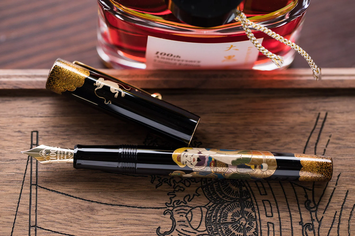 Namiki Yukari Fountain Pen - Seven Gods Daikoku-ten (100th Anniversary Limited Edition) - Image 5