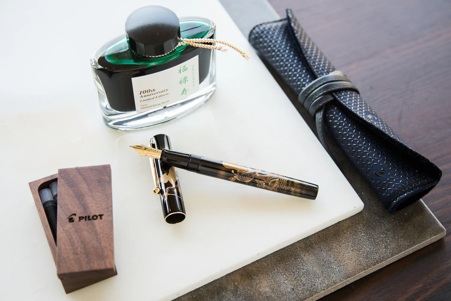 Namiki Yukari Fountain Pen - Seven Gods Fuku-roku-ju (100th Anniversary Limited Edition) - Image 4