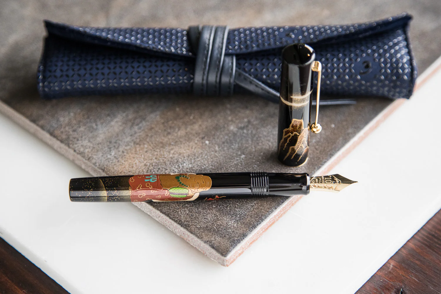 Namiki Yukari Fountain Pen - Seven Gods Hotei-son (100th Anniversary Limited Edition) - Image 12