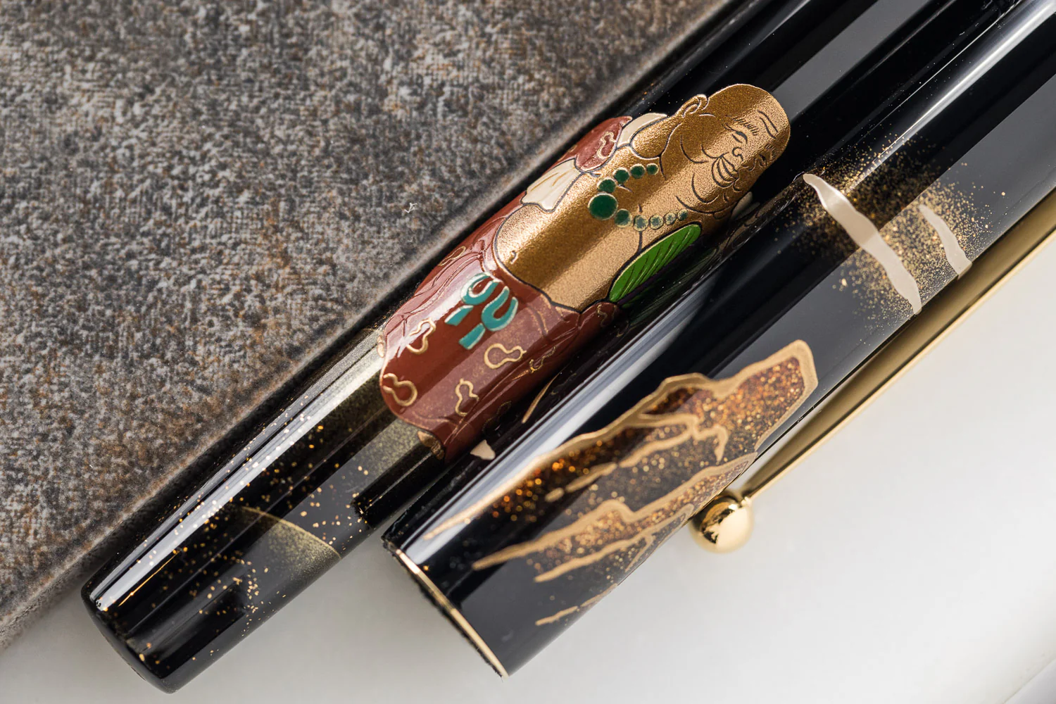 Namiki Yukari Fountain Pen - Seven Gods Hotei-son (100th Anniversary Limited Edition) - Image 7