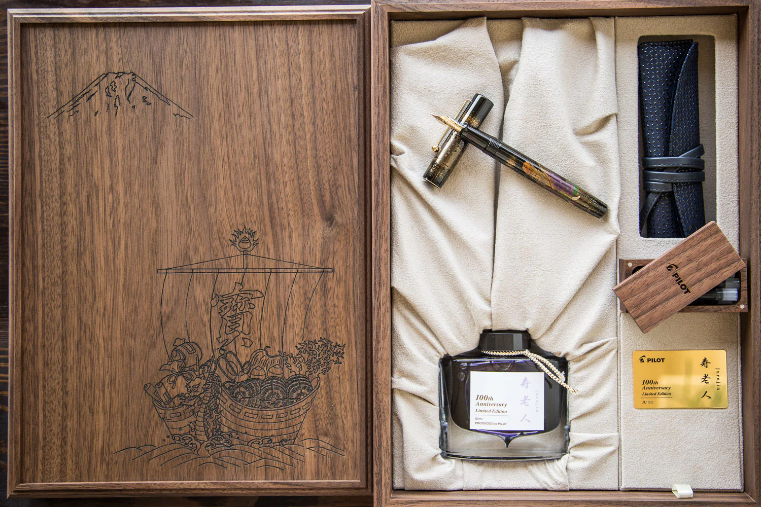Namiki Yukari Fountain Pen - Seven Gods Juro-jin (100th Anniversary Limited Edition) - Image 3