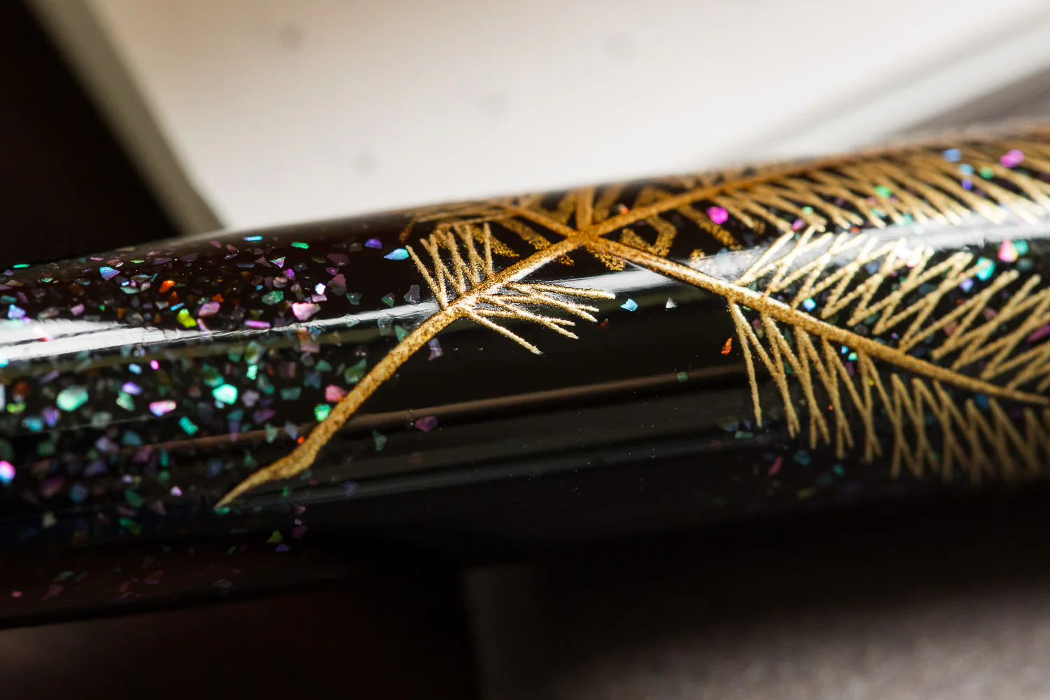 Namiki Yukari Maki-e Fountain Pen - Pine Needles - Image 11