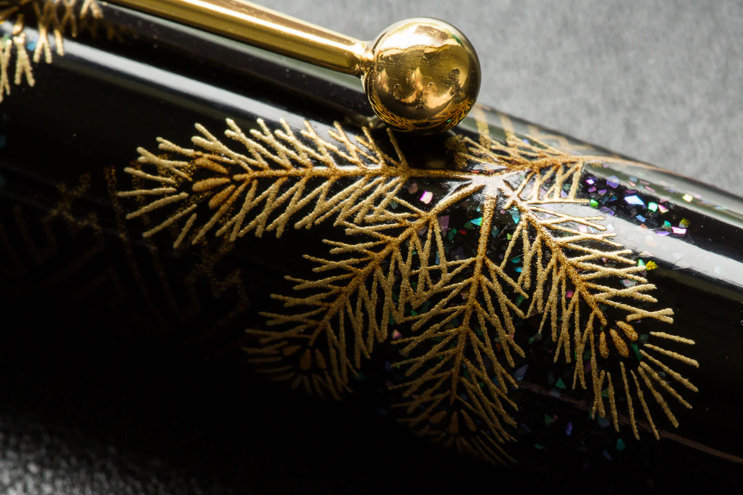 Namiki Yukari Maki-e Fountain Pen - Pine Needles - Image 12