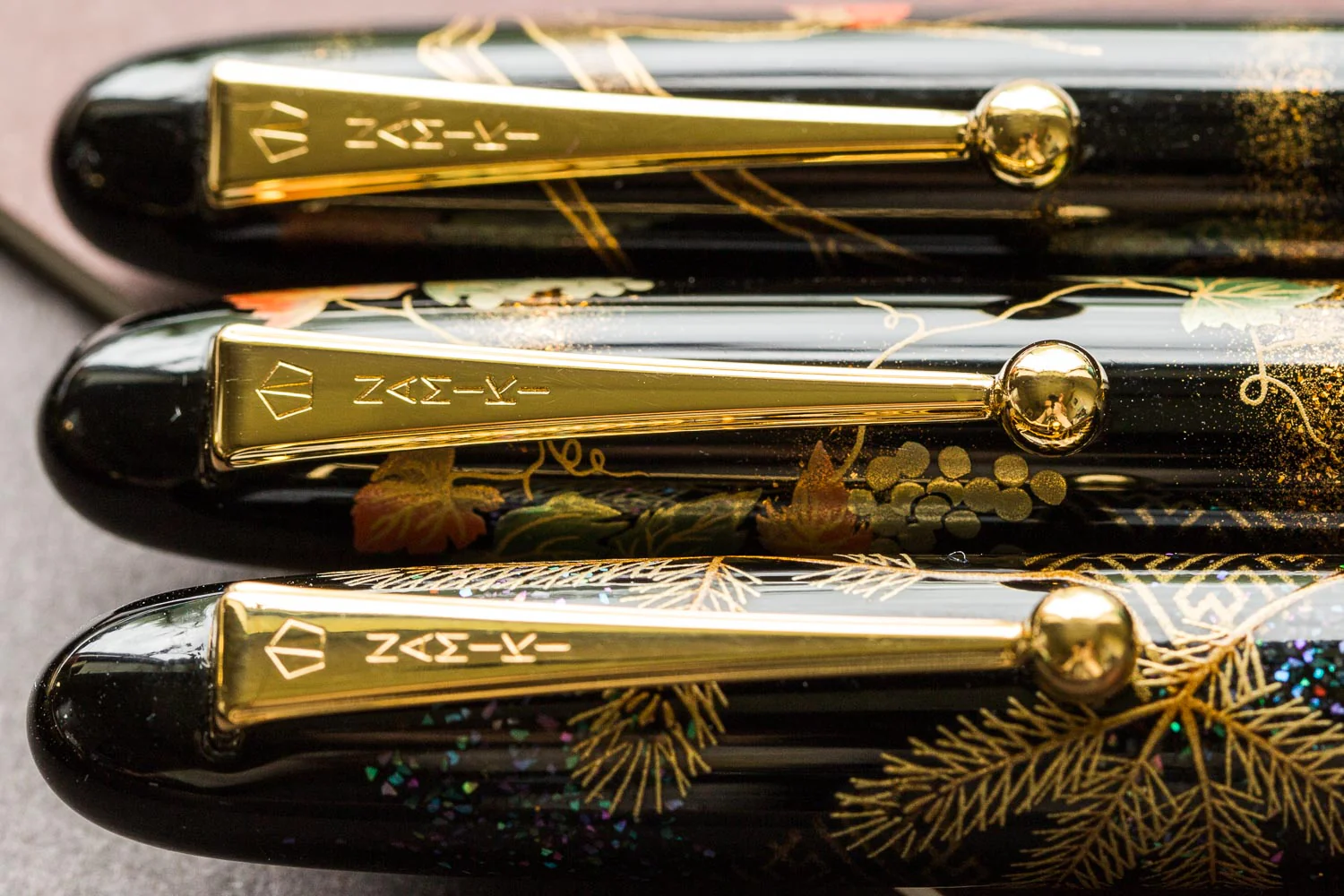 Namiki Yukari Maki-e Fountain Pen - Pine Needles - Image 20