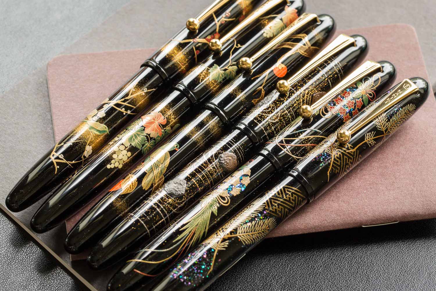 Namiki Yukari Maki-e Fountain Pen - Pine Needles - Image 21