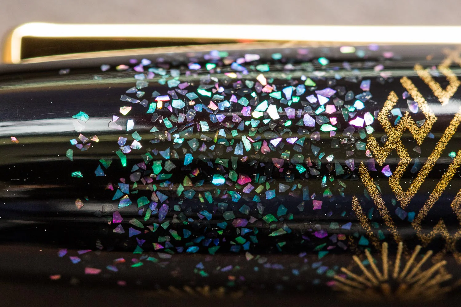 Namiki Yukari Maki-e Fountain Pen - Pine Needles - Image 6
