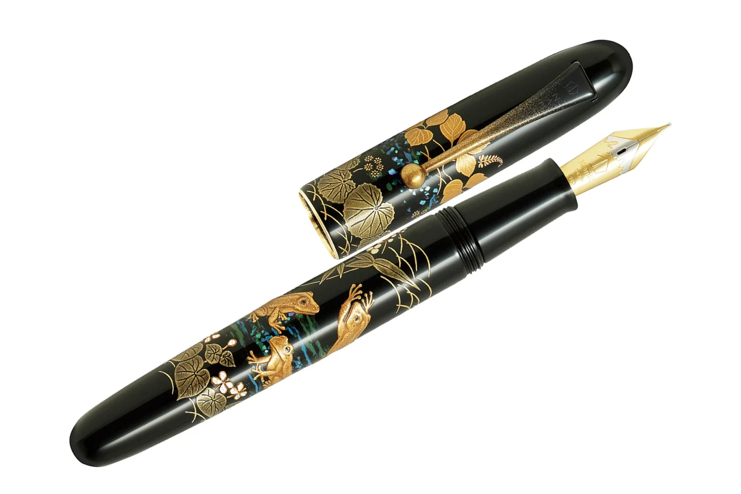 Namiki Yukari Royale Maki-e Fountain Pen - Frog - Image 16