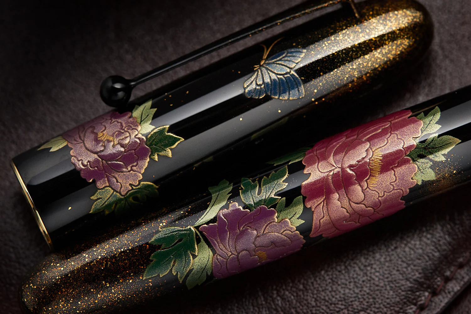 Namiki Yukari Royale Maki-e Fountain Pen - Peony - Image 9