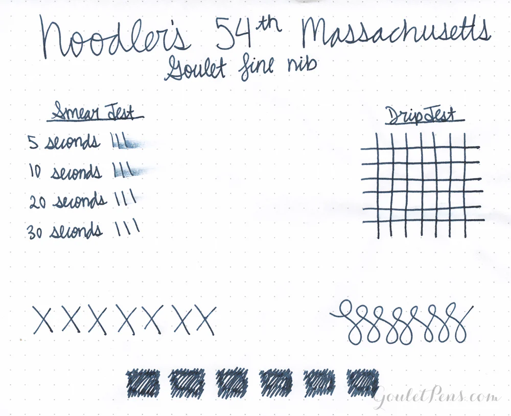 Noodler's 54th Massachusetts - 3oz Bottled Ink - Image 13