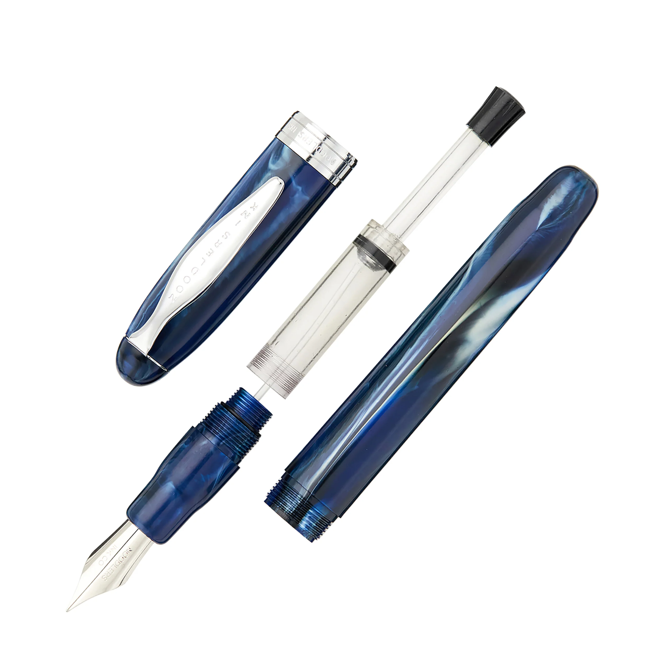 Noodler's Ahab Flex Fountain Pen - Medieval Lapis - Image 3