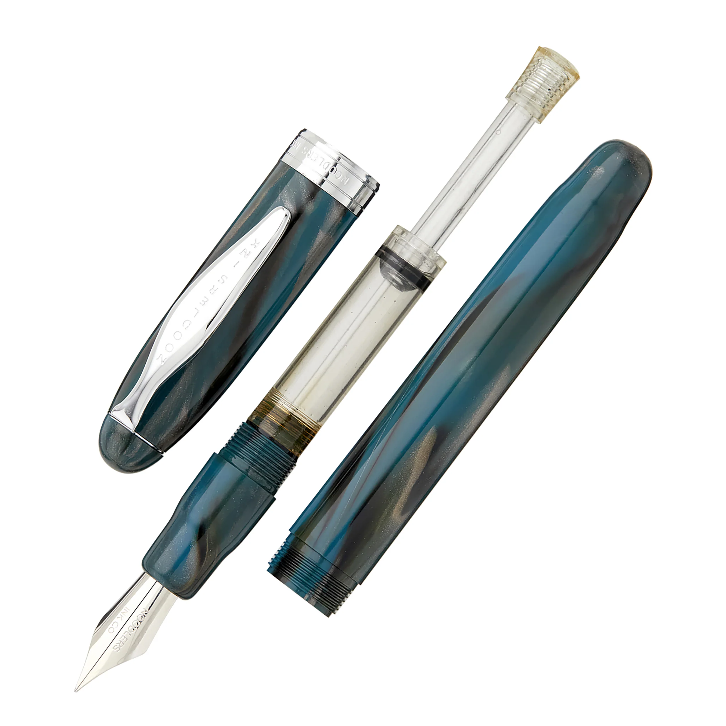 Noodler's Ahab Flex Fountain Pen - Mesa Turquoise - Image 3