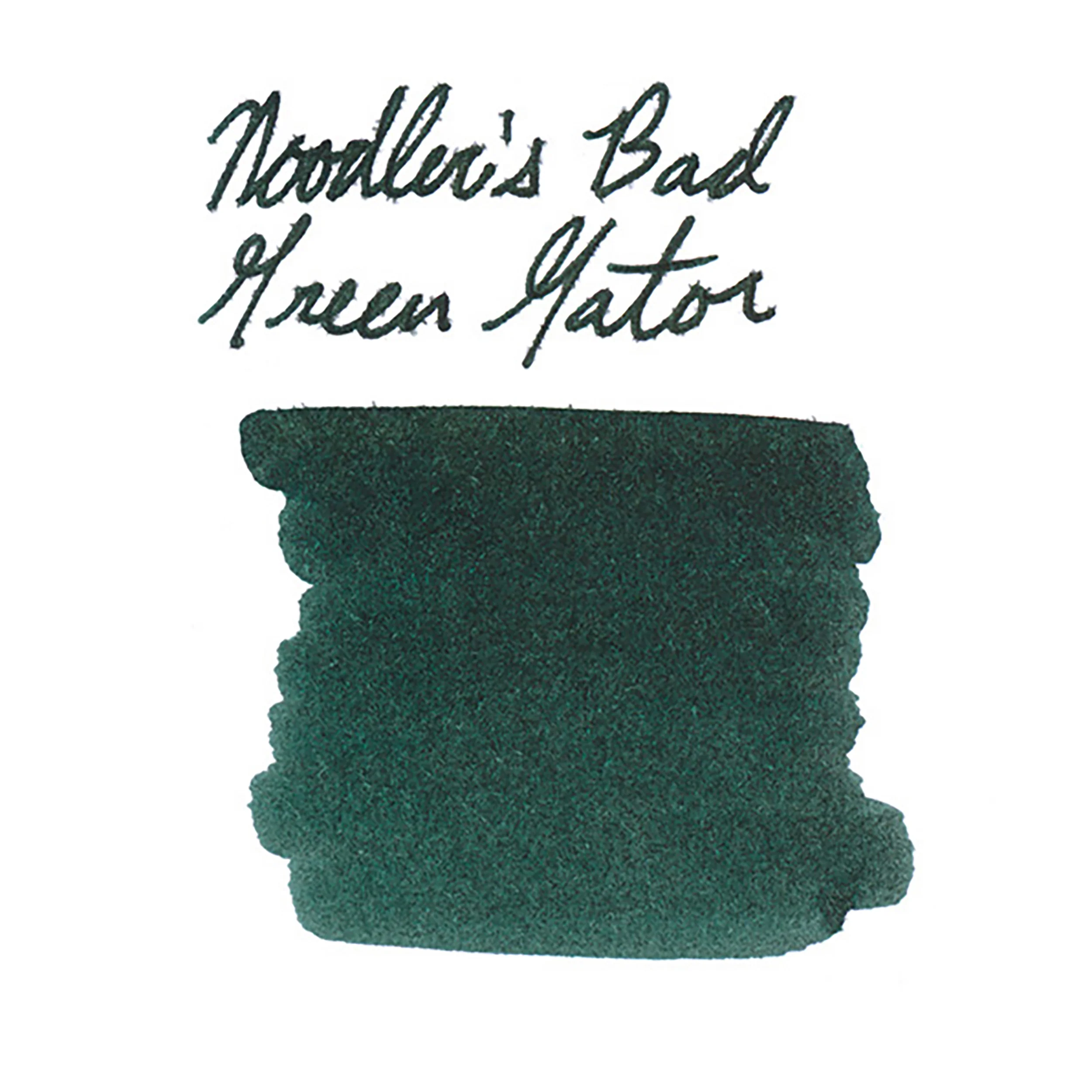 Noodler's Bad Green Gator - Ink Sample