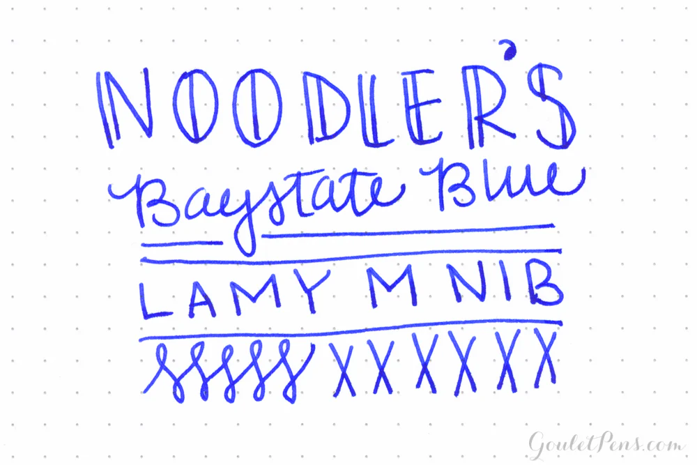 Noodler's Baystate Blue - 3oz Bottled Ink - Image 10
