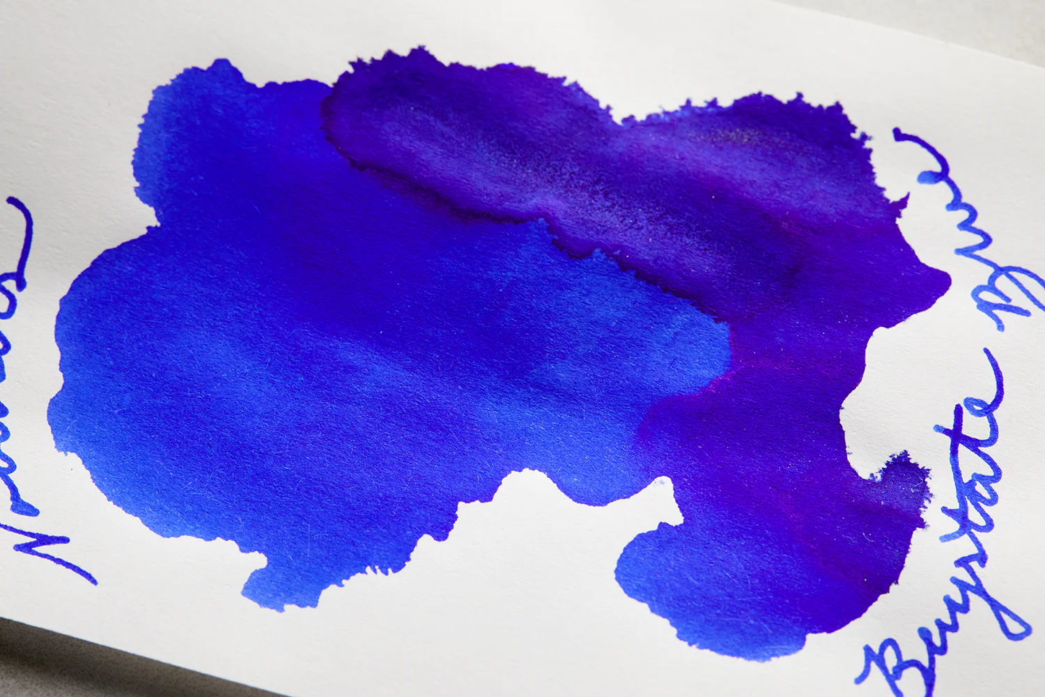Noodler's Baystate Blue - 4.5oz Bottled Ink with Free Charlie Pen - Image 5