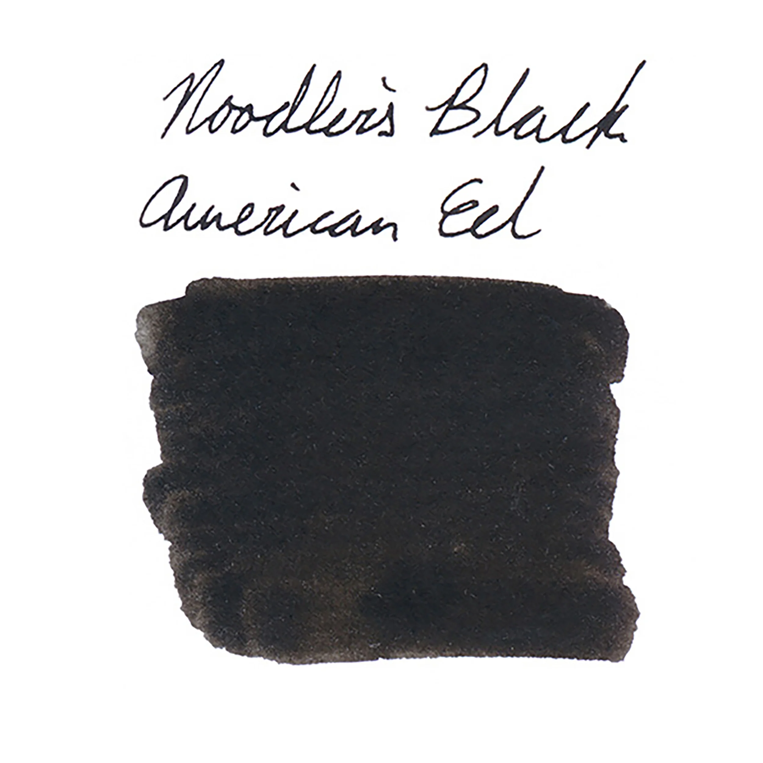 Noodler's Black Eel - Ink Sample