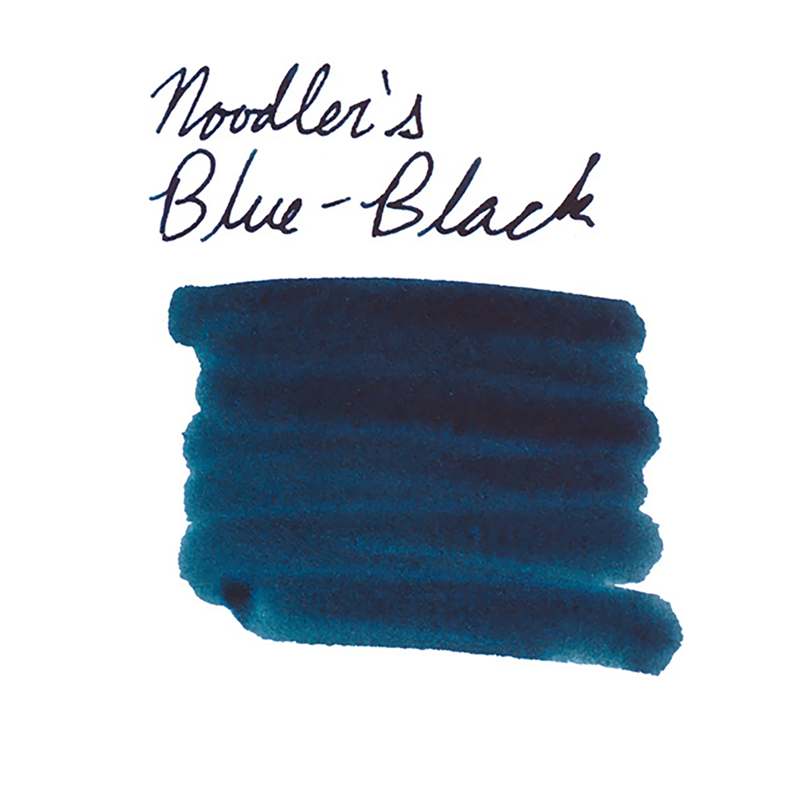 Noodler's Blue Black - Ink Sample