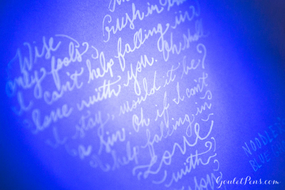 Noodler's Blue Ghost - 3oz Bottled Ink - Image 3