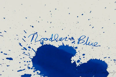 Noodler's Blue - Ink Sample - Image 5