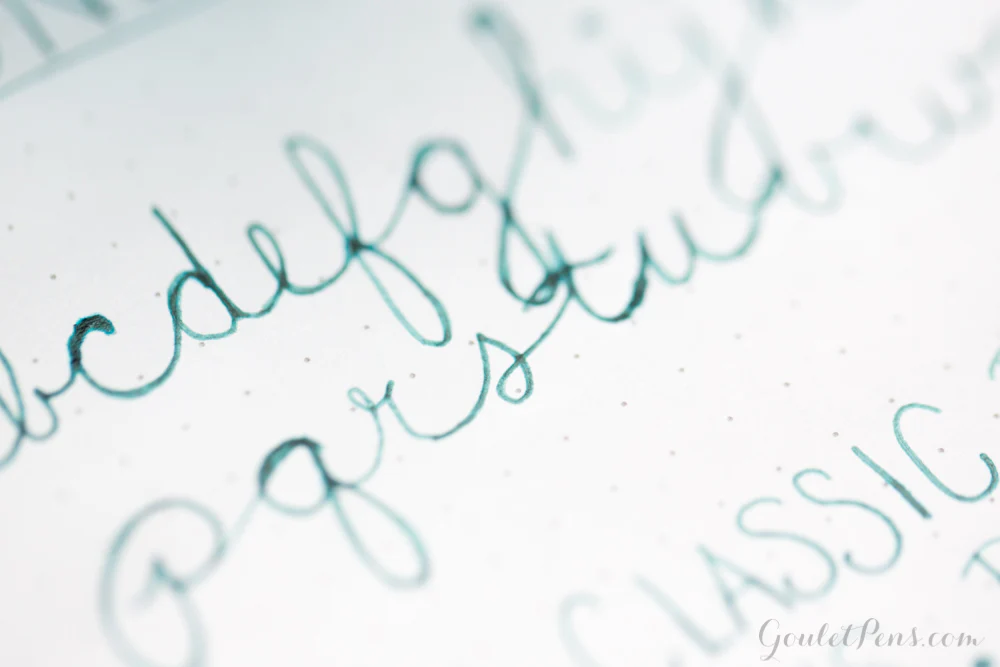 Noodler's Blue Nose Bear - Ink Sample - Image 4
