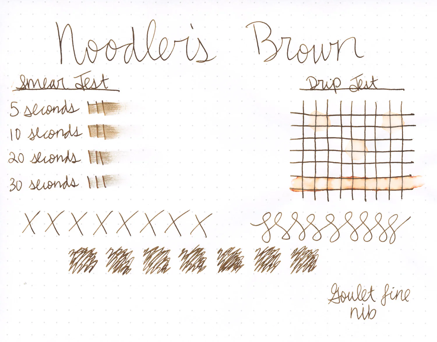 Noodler's Brown - 3oz Bottled Ink - Image 3