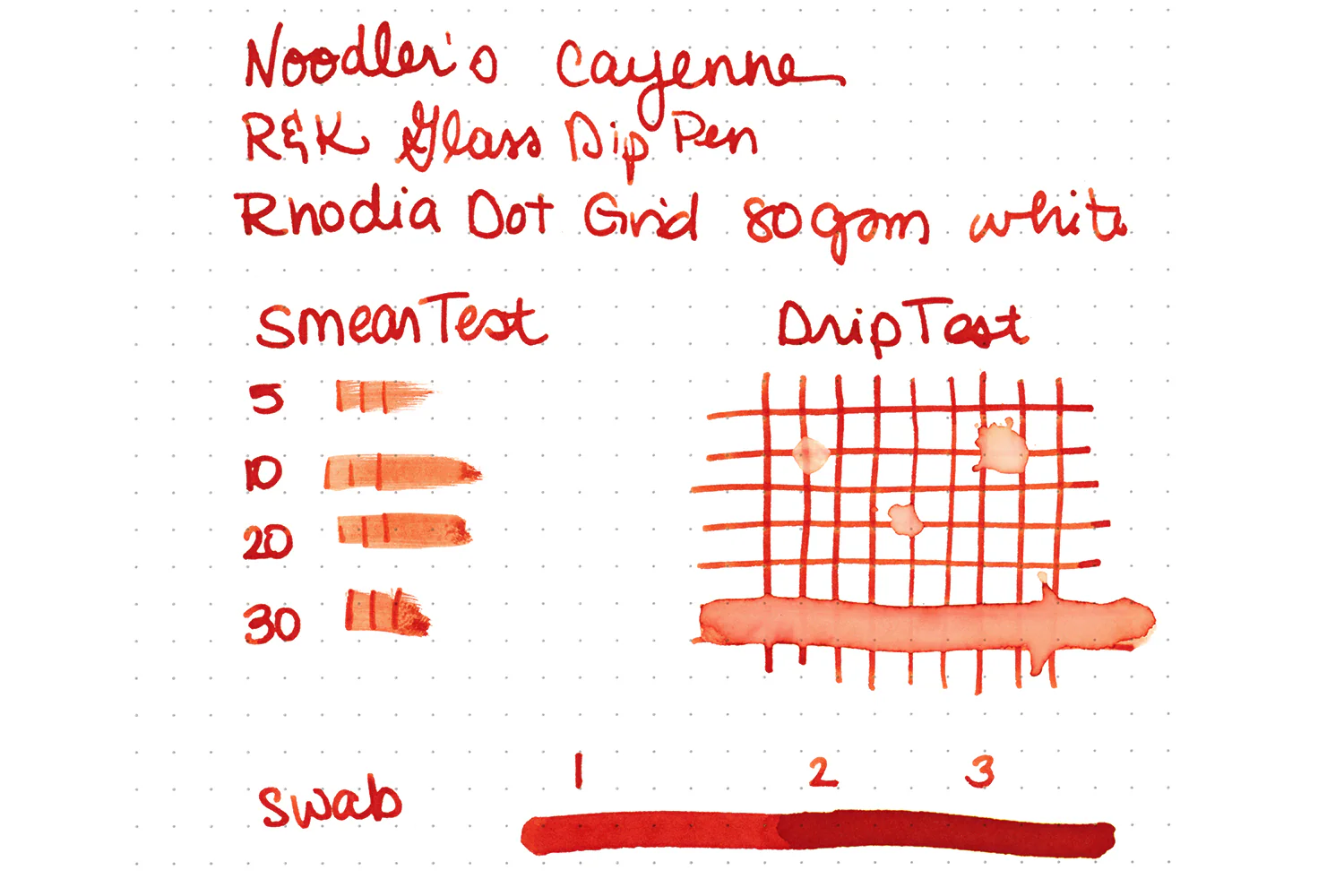 Noodler's Cayenne - 3oz Bottled Ink - Image 6