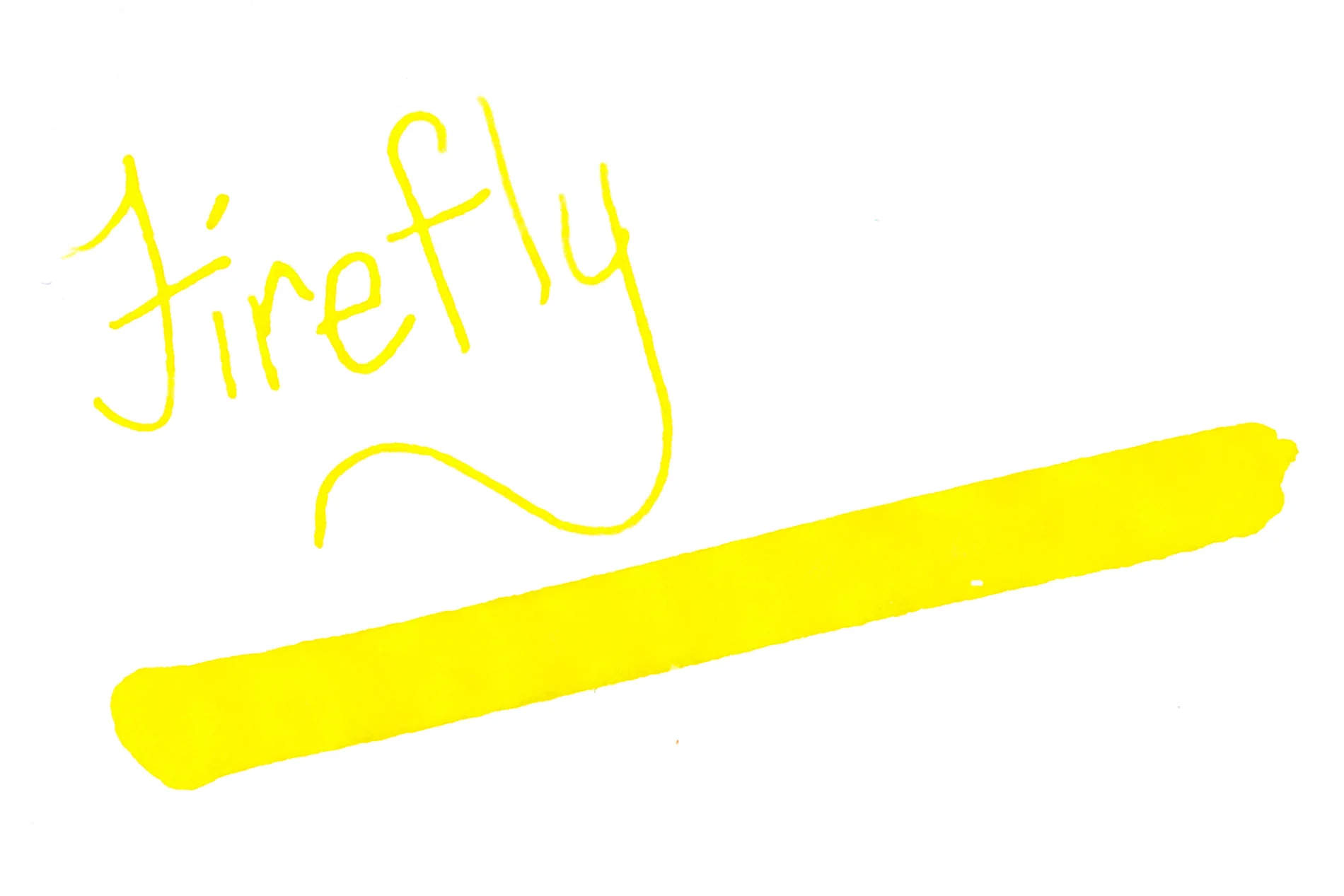 Noodler's Firefly - Ink Sample - Image 2