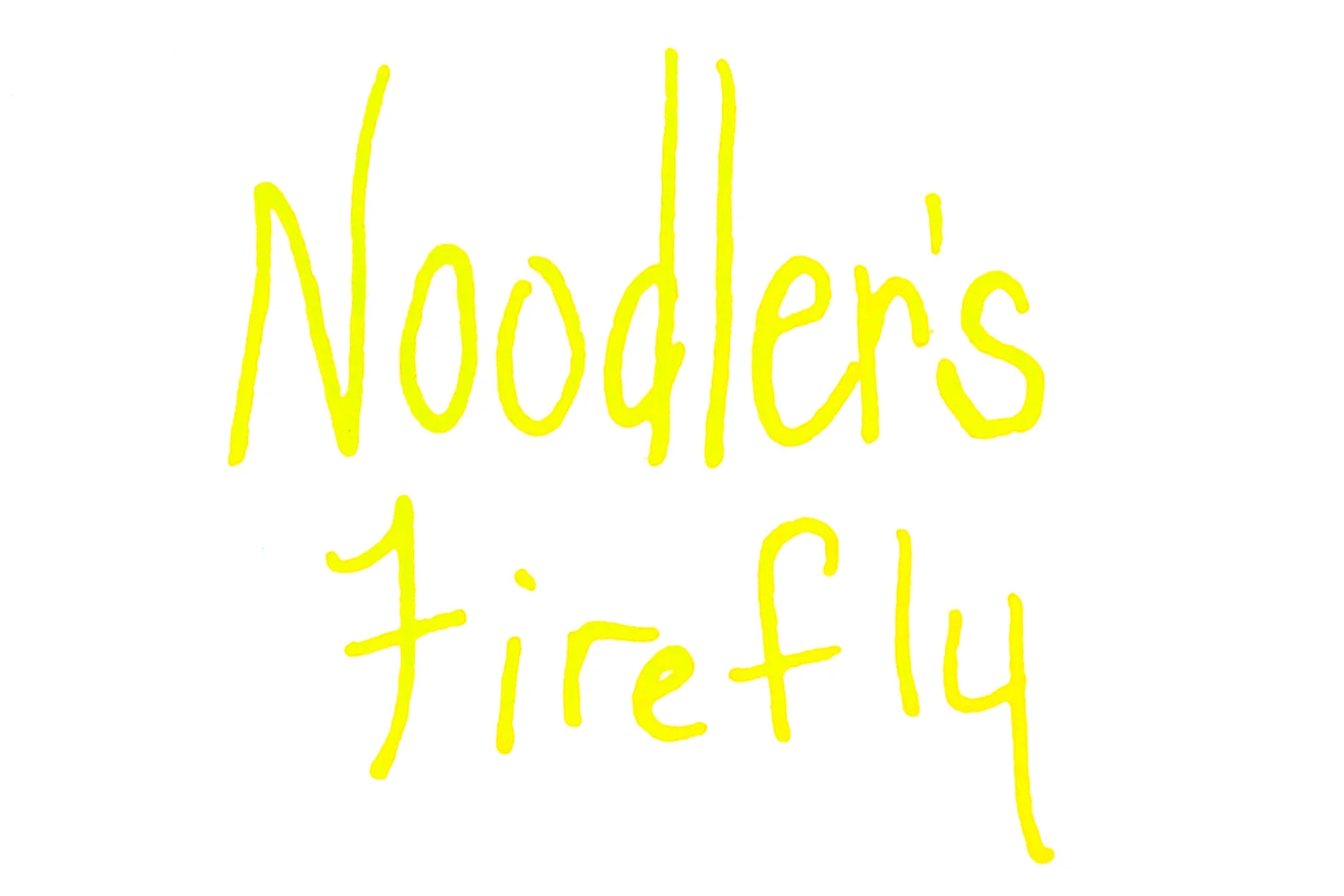 Noodler's Firefly - Ink Sample - Image 4