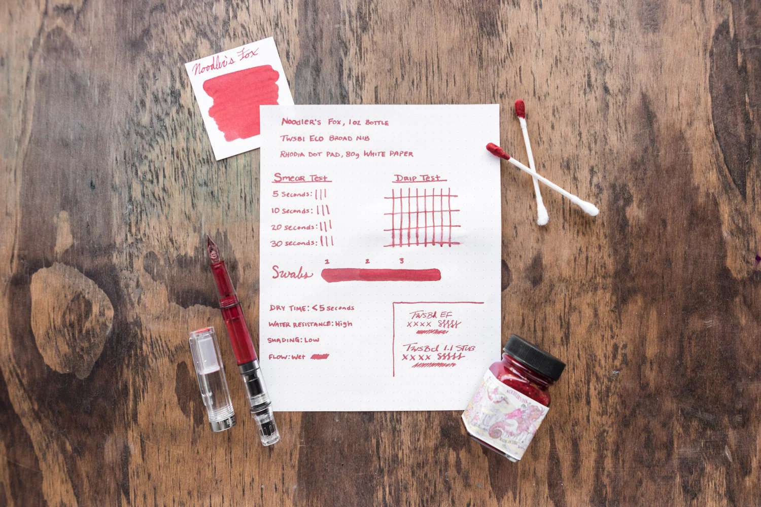 Noodler's Fox - Ink Sample - Image 10