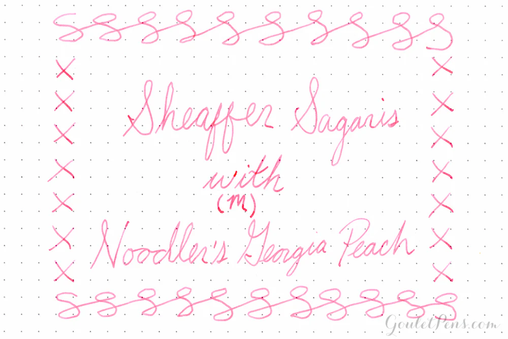 Noodler's Georgia Peach - 3oz Bottled Ink - Image 2