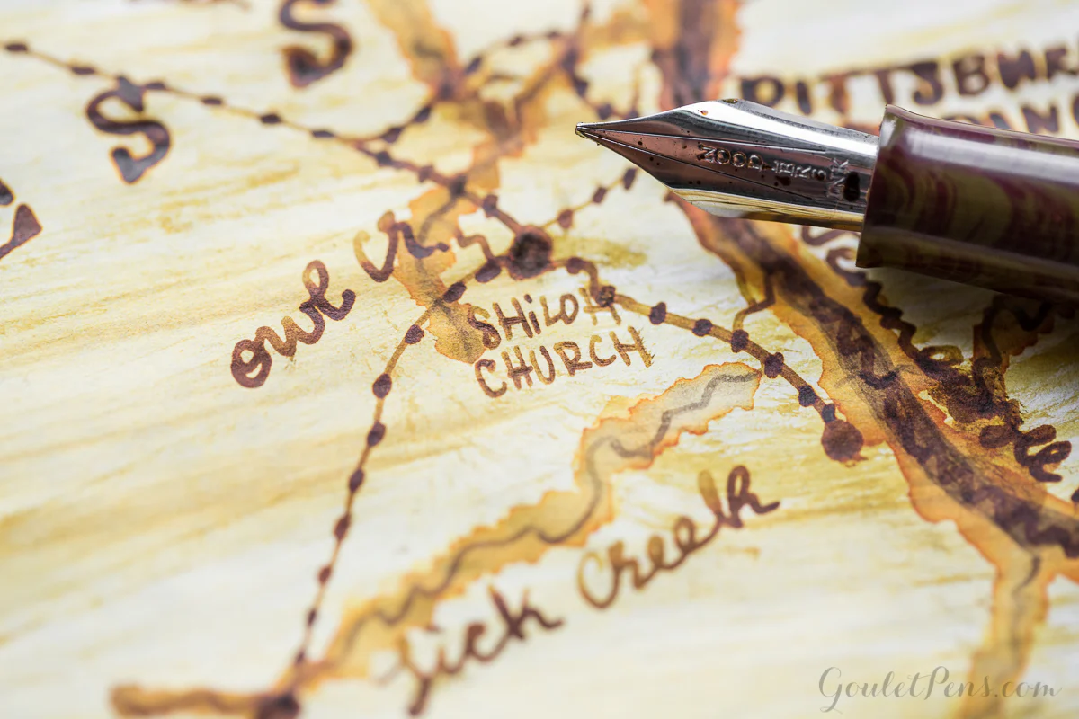 Noodler's Golden Brown - Ink Sample - Image 3
